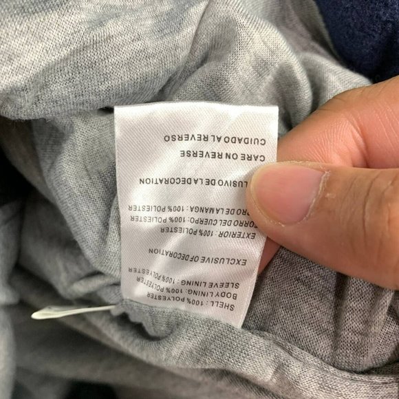 Seattle Seahawks NFL Large Dark Blue Full-Zip Sweatshirt New Adult‎ Mens - Picture 6 of 12